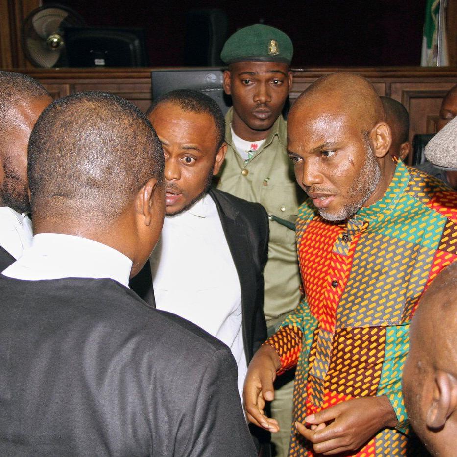 Nigerian court orders separatist leader Nnamdi Kanu to face terrorism charges